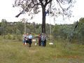 No 9 Squadron Association Stanthorpe A2 378 ceremony photo gallery - Peter's Sister Gleana, Helen and brother David